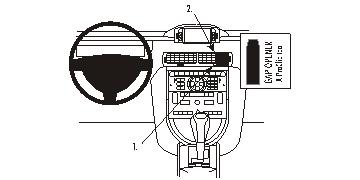 ProClip - Citroën C6 2007-2013 Angled mount