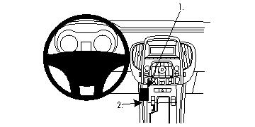 ProClip - Buick LaCrosse 2010-2013 Center mount, Low