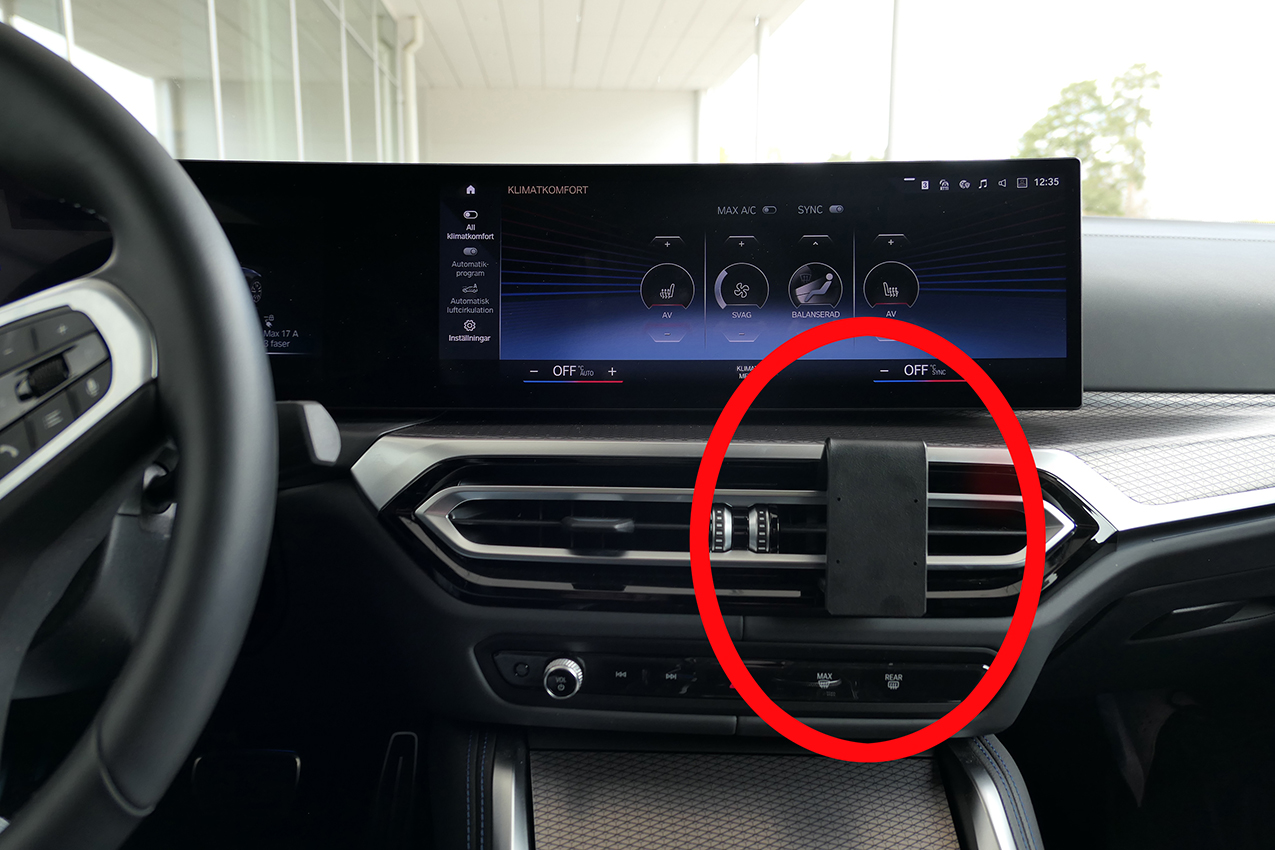 ProClip - BMW i4 2022-> BMW 3-serie 2023-2024 Center mount