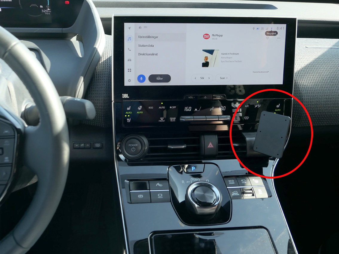 ProClip - Toyota bZ4X 2023-2025 Angled mount