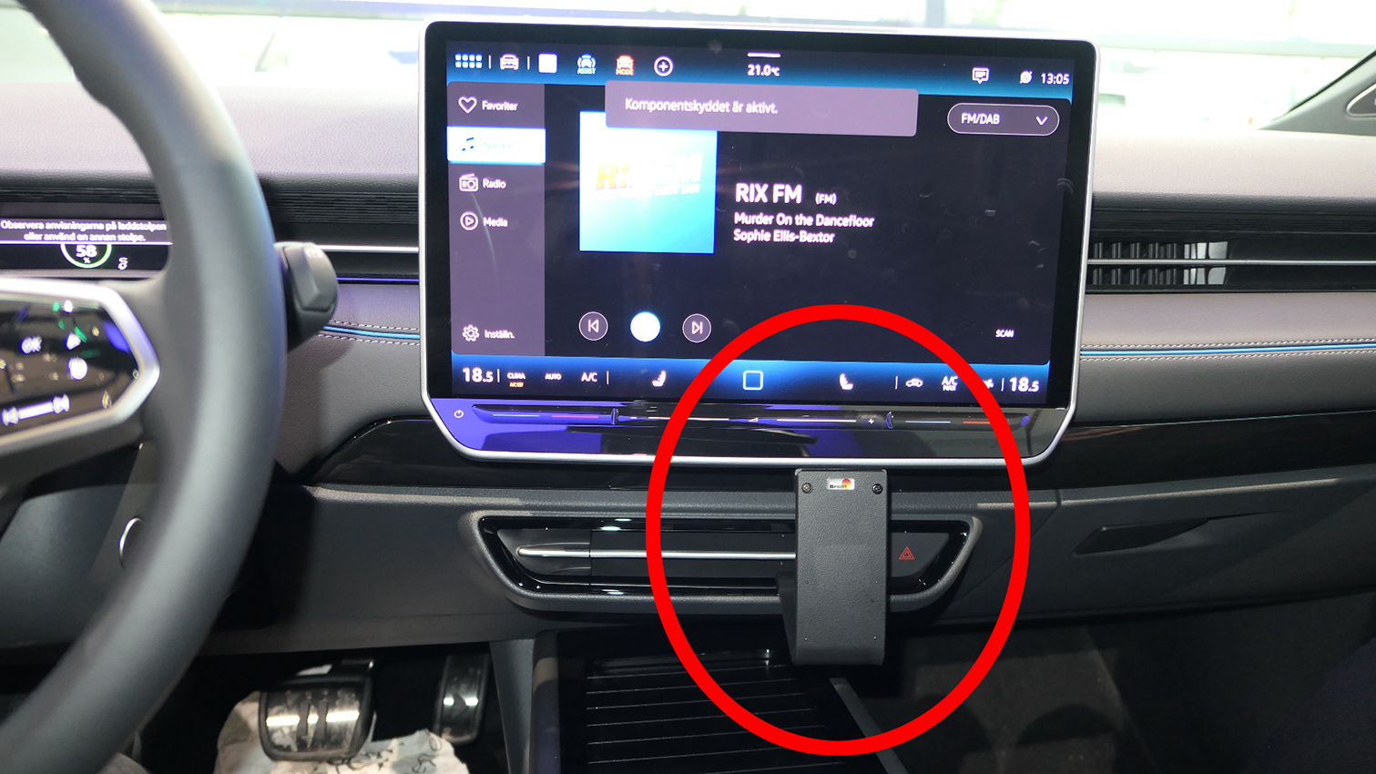 ProClip - Volkswagen ID.7 2024->  Center mount