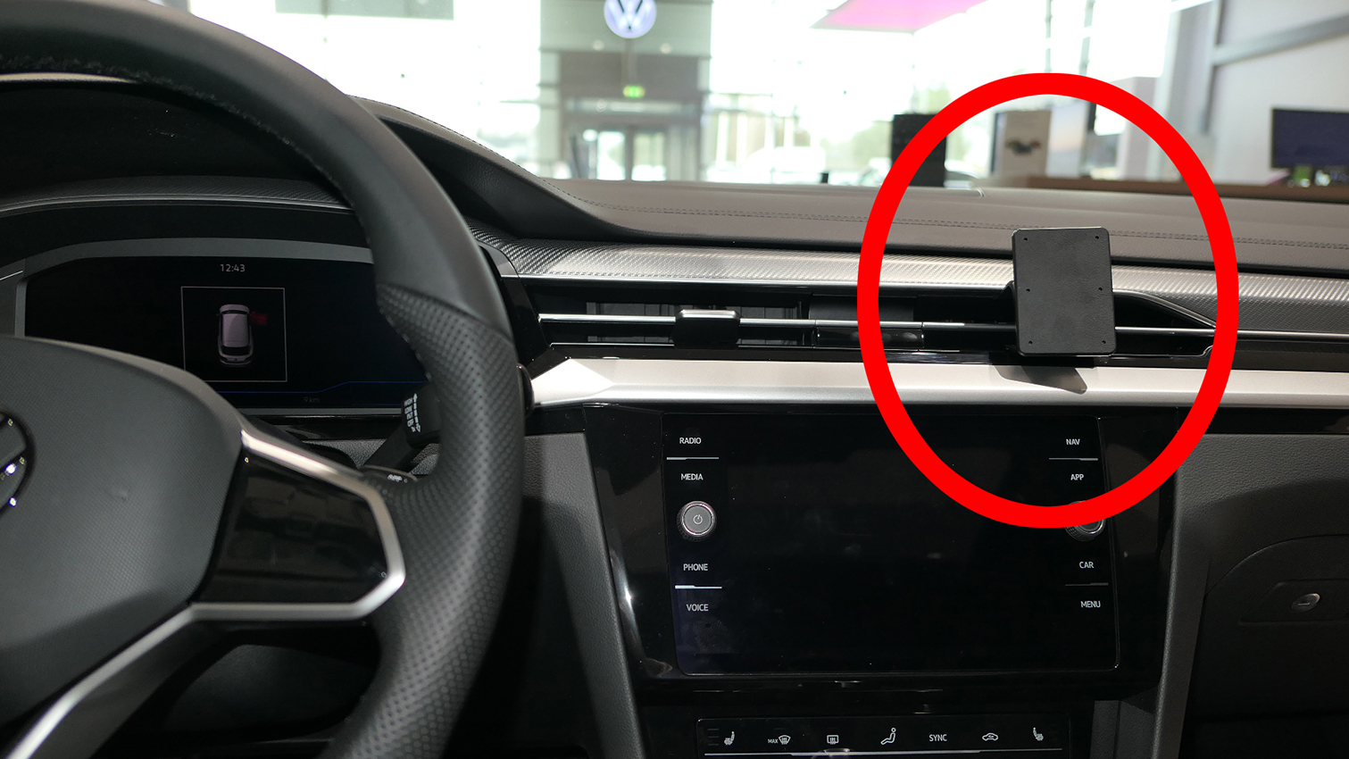 ProClip - Volkswagen Arteon 2021-> Center mount