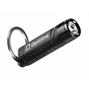 Optiline Opti Tracker sleutelhanger zaklamp, werkt met Apple "find my" oplaadbaar via USB-C poort
