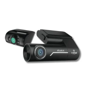 Atlas X - 2 Channel Dash Cam incl. 32GB MSD, voor en achter camera
