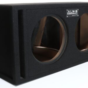 AUDIO SYSTEM Dubbel-lege-behuizing. Bassreflex-behuizing 2x30 Liter voor 2x25 cm Bass