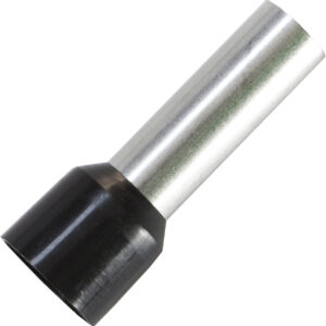 Adereindhuls voor kabelmaat: 25 mm² met zwarte isolatie