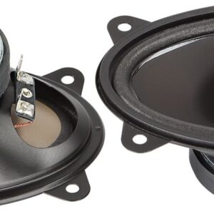 Speakers 2-weg 4X6" 50Watt  Paar