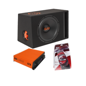 GAS MAD Subwoofer set MAD B2-112 (gepoort) + MAD A1-500.1D + WK-20