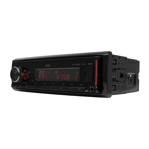 GAS MAX 1DIN DAB, BT, AUX, USB, APP, DSP, RDS
