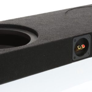 AUDIO SYSTEM Lege behuizing. Gesloten behuizing met 2x 7 liter voor 2x 25 cm bas