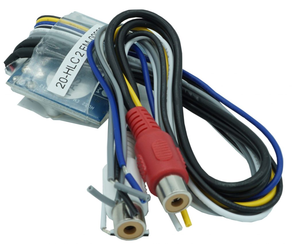 AUDIO SYSTEM 2-weg Hifh-Low Adapter voor OEM radio's/versterkers