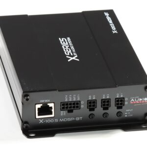 X-SERIE 5-kanaals versterker met 9-kanaals DSP en BT