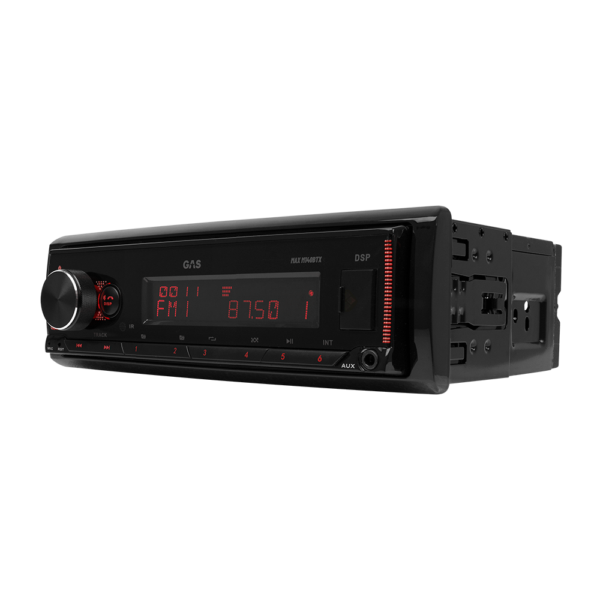 GAS MAX 1DIN BT, AUX, USB, APP, DSP, RDS