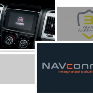 Rear & Front camera Interface Fiat Ducato Uconnect 7" (NTSC)
