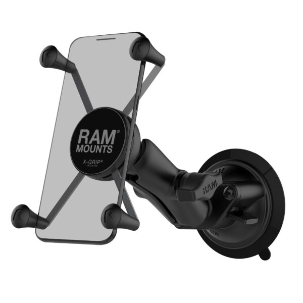 RAM® X-Grip® middelgroot telefoonhouder met RAM® Twist-Lock™ Zuignap