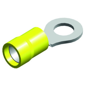 kabeloog 5stuks 4.0x6.0 m6 geel in blister