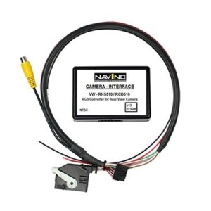 Camera interface t.b.v. aansluiten aftermarket camera (NTSC) op RNS-510/Columbus/RNS315/RCD510