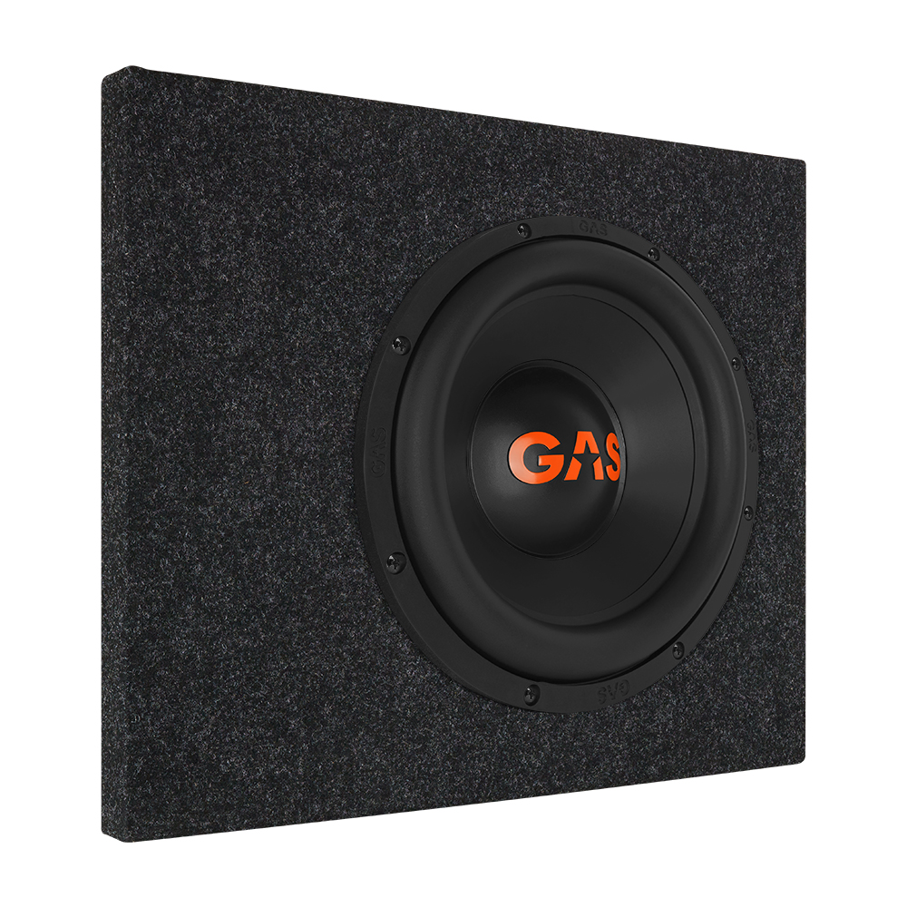 10" pasklare subwoofer kist voor Scania CR20 met MAD S2-10D2 subwoofer, 300Watt RMS, 2+2Ohm