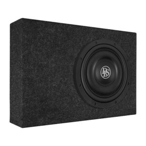 10" pasklare subwoofer kist voor Volvo FH/FM met DLS RCS10d2 600W RMS, 2+2Ohm