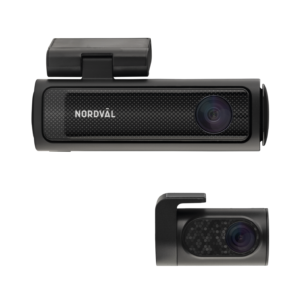 Nordväl DC202 2CH Dashcam 4K + GPS + Wi-Fi 256GB