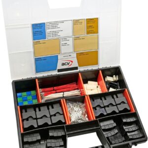 Quadlock behuizingen assortiment in doos