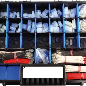 Molexbehuizingen assortiment in doos