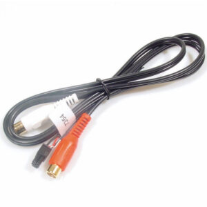 AUX Adapter microfit 4 pin Male to 2 x RCA Female