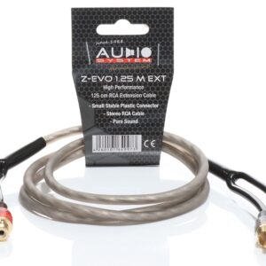 AUDIO SYSTEM HIGH-PERFORMANCE RCA-KABEL 1250mm OFC cinch-kabelverlenging