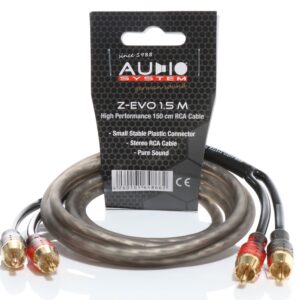 AUDIO SYSTEM HIGH-PERFORMANCE RCA-KABEL 1500mm cinch-kabel