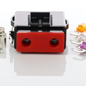 AUDIO SYSTEM Mini ANL WP HIGH END zekeringhouder.  Input/ Output: 10 tot 25 qmm