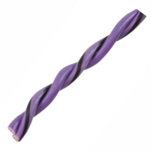 AUDIO SYSTEM Gedraaide luidsprekerkabel. Paars. 2x 2,50 mm² . 100 mtr per rol