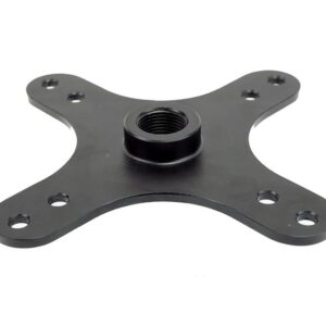 Zirkona Vesa plate  75 / 100mm  black (601042)