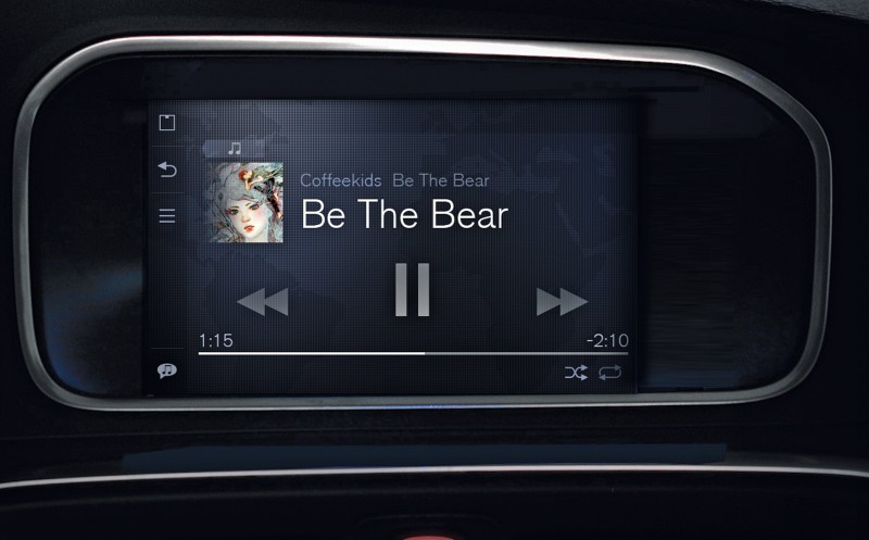 Multimedia Video Interface Volvo Sensus connect navigation systems IPAS