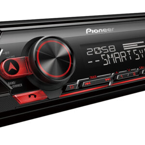 Pioneer MVH-320 1DIN USB/BT/+ rood
