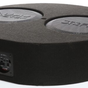 R-SERIE EVO ACTIEF SUBFRAME 14 liter ronde gesloten kist met 2x R 10 FLAT EVO3-D4 + M-400.1 MD