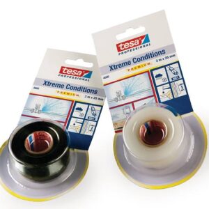 TESA XTREME 4600  L.10mtr x B.25mm Zwart (Per Stuk)