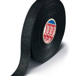 TESABAND 51618  L.25mtr x B.19mm Zwart (Per 16 Stuks)