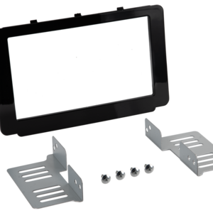 2-DIN Paneel Toyota Hilux 2015> Kleur: Zwart
