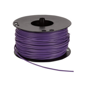 Voedingskabel haspel 0.75 mm² paars 100 Meter