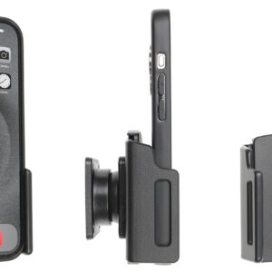 Apple iPhone 15/16/17 passive verstelbare houder 70-83/8-12mm