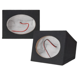 Auto-Connect Sealed Speaker Enclosures, 6x9"