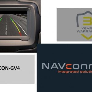 Rear & Front camera interface FCA Uconnect 7" & 8.4"