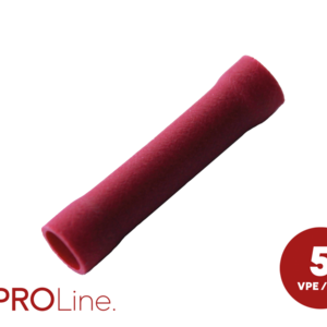 kabelschoen 5stuks 0.5 - 1.5mm2 rood in blister