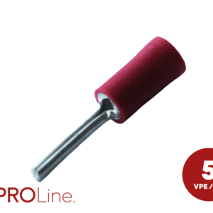 kabelschoen 0.5x1.5 rood 5stuks in blister