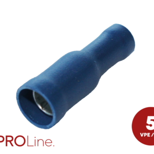 kabelschoen 5stuks 1.5x2.5 blauw in blister