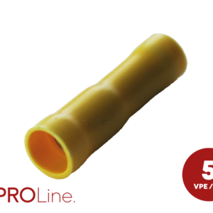 kabelschoen 5stuks 4.0x6.0 geel in blister