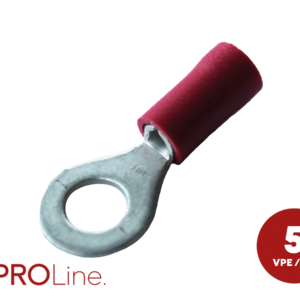 kabeloog 5 stuks 0.5x1.5 m6 rood in blister