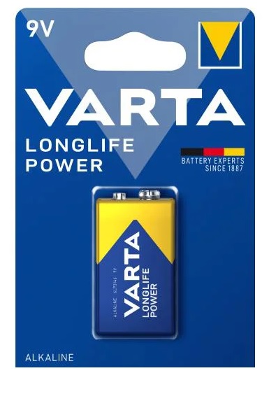 6LR61 VARTA LONGLIFE POWER (4922) 1stuk in een blister