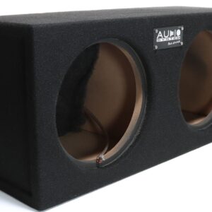 AUDIO SYSTEM Lege behuizing. Gesloten behuizing met 2x23 liter voor 25 cm bas