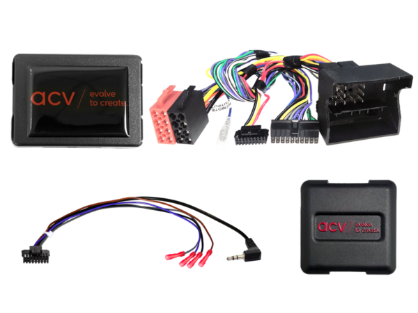 S.W.I. BMW 3-Serie / 5-Serie / X3/ X5 / Z4 - Mini Cooper IBus/ Amp met multilead (42sbm007)